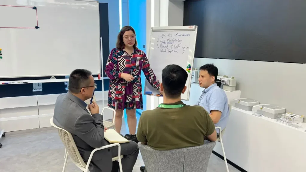 Brainstorming - Eva Wong: CHINT Global employees challenge the limits of innovation