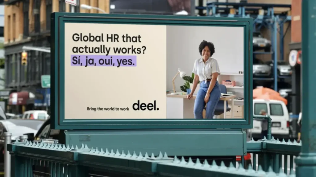 Deel unveils "Bring the world to work" ad campaign