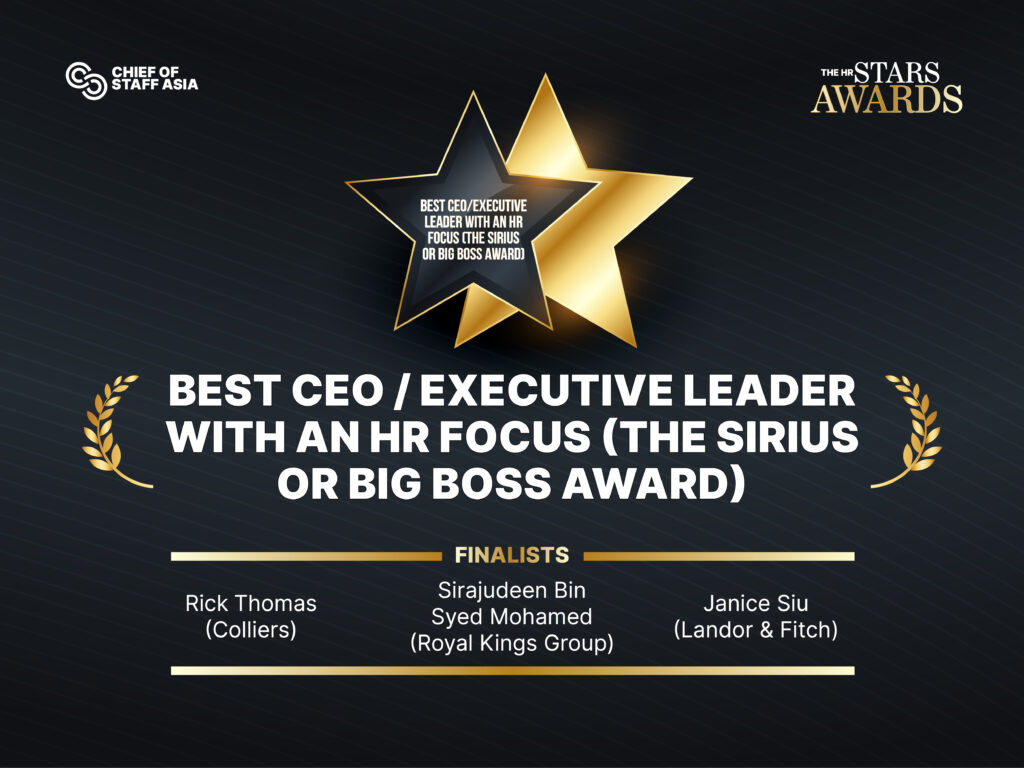 Best CEO / Executive Leader with an HR Focus