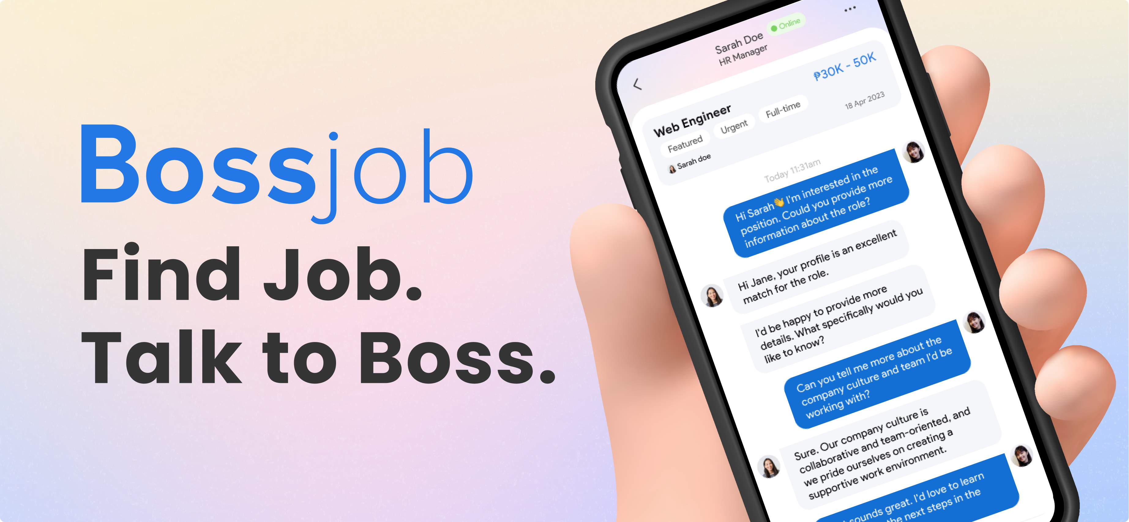 Bossjob's chat-based recruitment platform launches in Singapore - Chief ...