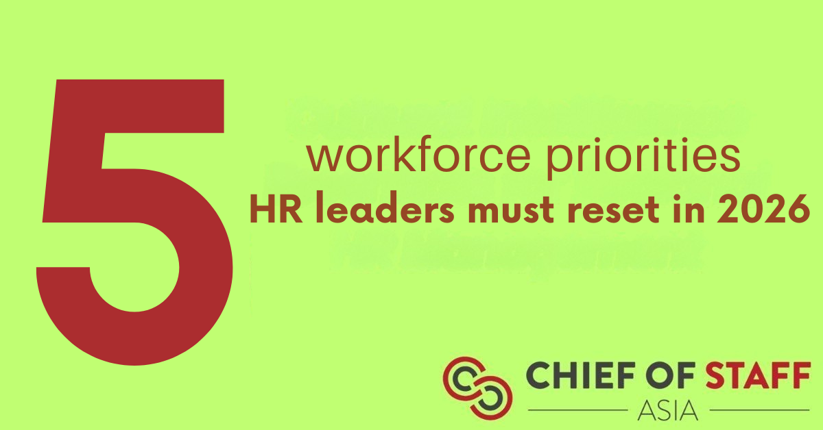 Five workforce priorities HR leaders must reset in 2026 - Chief of ...